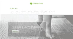 Desktop Screenshot of gogreenfloors.co